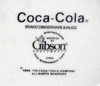 Gibson Coca Cola Coke Traditions Soup Cereal Bowl