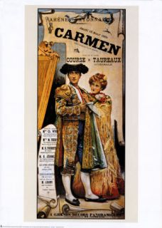 1875 Carmen di George Bizet collector plate