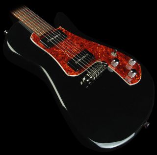 Giffin Vikta Electric Guitar Void Rosewood Fretboard Black