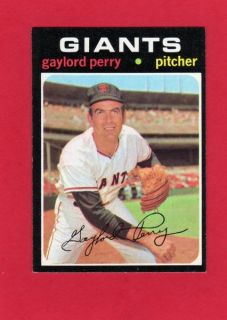 1971 Topps #140 Gaylord Perry SF Giants NRMT DISCOUNT S&H $3 MAX