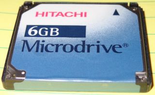Hitachi Microdrive 3K6 6 GB Plug in Module 3600 RPM 0A40272 Hard Drive