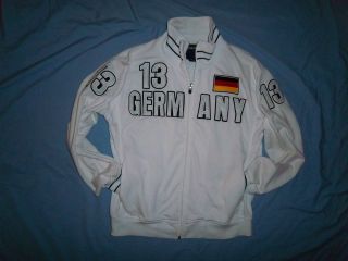 Germany Soccer #13 Sweatshirt Style Jacket SEWN Style Futbol Football