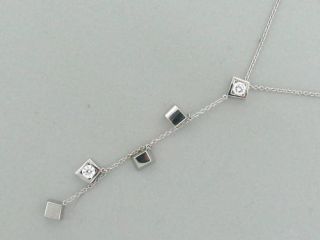 tiffany co gehry torque 18k diamond necklace $ 3475