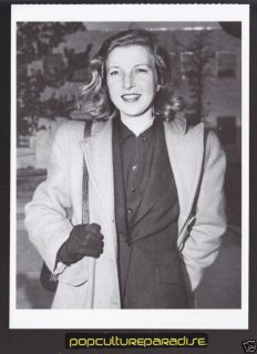 Martha Gellhorn Journalist Portrait Picture Postcard