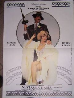 Trashy Lady Ginger Amber Lynn YUGO Movie Poster 1985