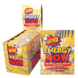 Energy Now Herbal Supplement 144 Packets Ultra Ginseng Ginkgo Biloba
