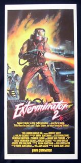 Exterminator 2 1984 Robert Ginty Van Peebles Daybill Movie Poster