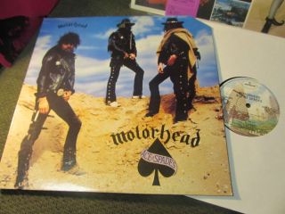 MOTORHEAD Ace Of Spades LP NM mercury US srm14011 1980 masterdisk HW