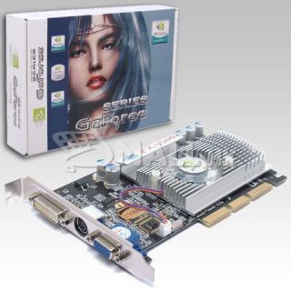 nVIDIA GeForce FX 5500 256 MB AGP 4x 2x 3D Video Graphics Card Windows