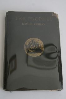 Very RARE First Edition 1923 of Kahlil Gibrans The Prophet