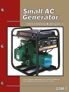 Complete Step by Step Small AC Generator Repair Service Manual