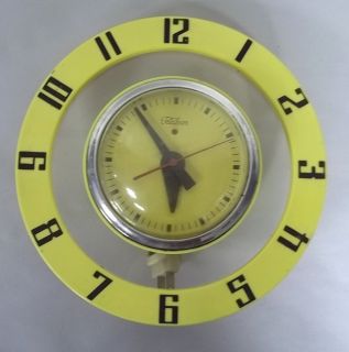  Electric Wall Clock Model 2H39 GE General Electric WORKS (w26