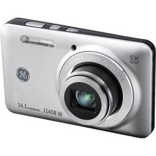General Electric J1458W 14 Megapixel (14 MP) Digital Camera HD Silver
