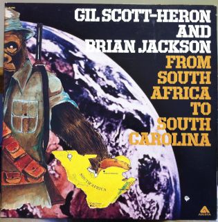 GIL SCOTT HERON & BRIAN JACKSON from south africa to carolina LP Mint
