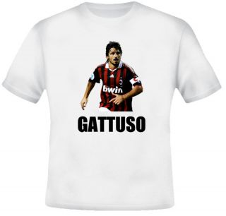 Gennaro Gattuso AC Milan Italy Soccer T Shirt