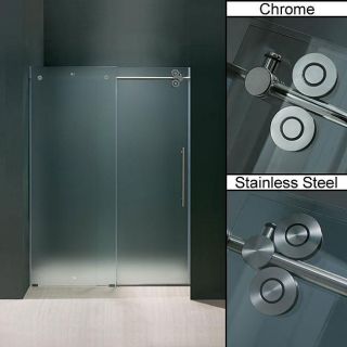  glass sliding shower door. This shower door makes an excellent