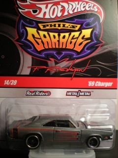 Hot Wheels Phils Garage 14 69 Charger Signed