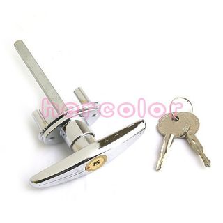 Garage Door Opener T Lock Handle with 2 Keys Secure
