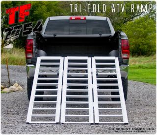 excess room in your garage folding aluminum ramp image gallery