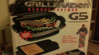 George Foreman G5 Indoor Grill Skillet Brand NEW Next Generation 5