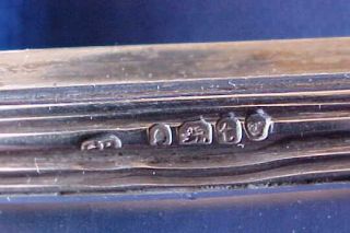  closure, made by the famous specialist London silversmith George Reid