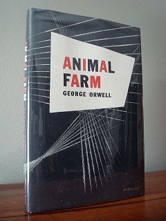 1946 Animal Farm by George Orwell Mint DJ Hardcover RARE Firts Ed 1984