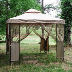  Casual 8 x 8 Heritage Gazebo Replacement Canopy and Netting