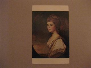 Elizabeth Duchess Sutherland George Romney Art Postcard