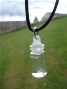 Glastonbury Chalice Well Water Herkimer Pendant