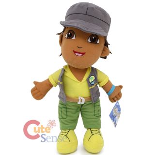 Go Diego Go 14 Diego Plush Doll Soft Stuffed Toy by Nanco Grey Jacket