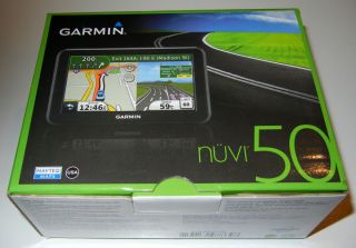 Garmin nüvi® 50 GPS 5 Display Voice Prompts Brand New In Box