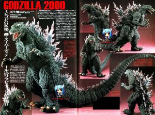 Movie Godzilla 2000 Japan 1 400 Figure Vinyl Model Kit