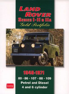 Land Rover Series I II IIa Gold Portfolio 1948 1971