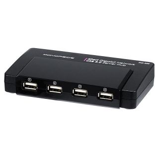 Port Gigabit Network USB 2 0 Server Hub w Power Adapter