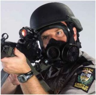 MSA Advantage 1000 Riot Control Agent Gas Mask Medium