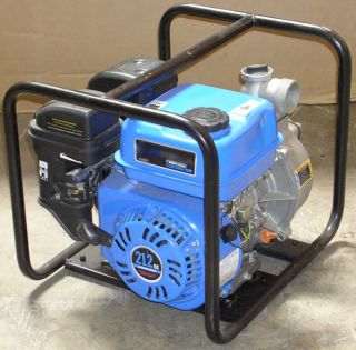 5hp 212cc gas powered water pump recoil start 2