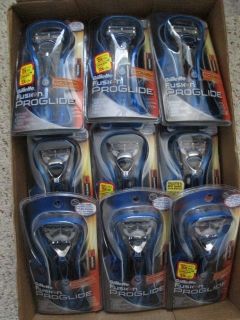 Lot of Twelve 12 New Gillette Fusion Proglide Power Razors Blades