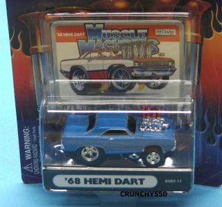 1968 Dodge Hemi Dart Gasser Series GS02 11 Muscle Machines 1 64