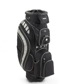 New Bag Boy Golf Revolver XL Cart Bag Black Black Silver 040782311321