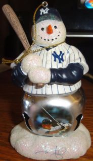 Jason Giambi Snowman Christmas Ornament Hamilton Collection Lmt Ed MIB