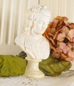 Giannelli Alabaster Bust Deco Egyptian Revival Figure