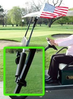 Adjustable Golf Cart Flag Mount Bracket Handicap Flag