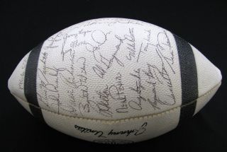 1966 Baltimore Colts Team Signed Football 38 Sigs
