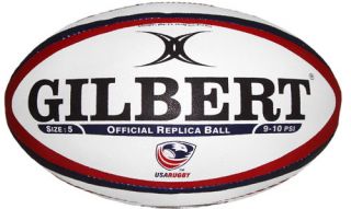 Gilbert USA Eagles Rugby Ball Size 5 New