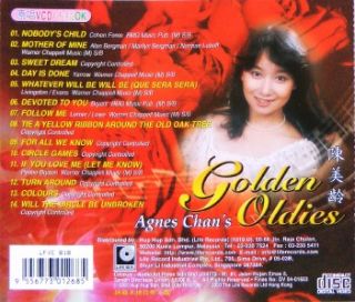 Agnes Chan Golden oldies Karaoke VCD Original Vocal New