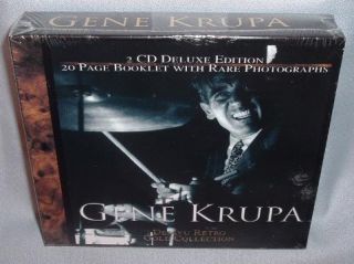 CD Gene Krupa Dejavu Retro Gold Collection 2CDs SEALED