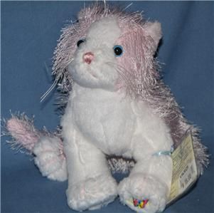  NWT Pink and White Cat *ADVENTURE PARK***Great Service, FAST ship
