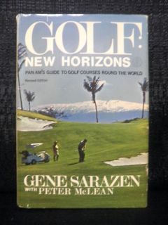Gene Sarazen Signed Golfs New Horizons Golf Book JSA