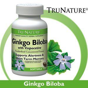 Trunature Ginkgo Biloba with Vinpocetine