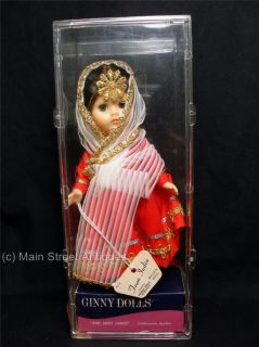 Vintage 1960 Ginny Doll India No 517 Far Away Lands Collection Series